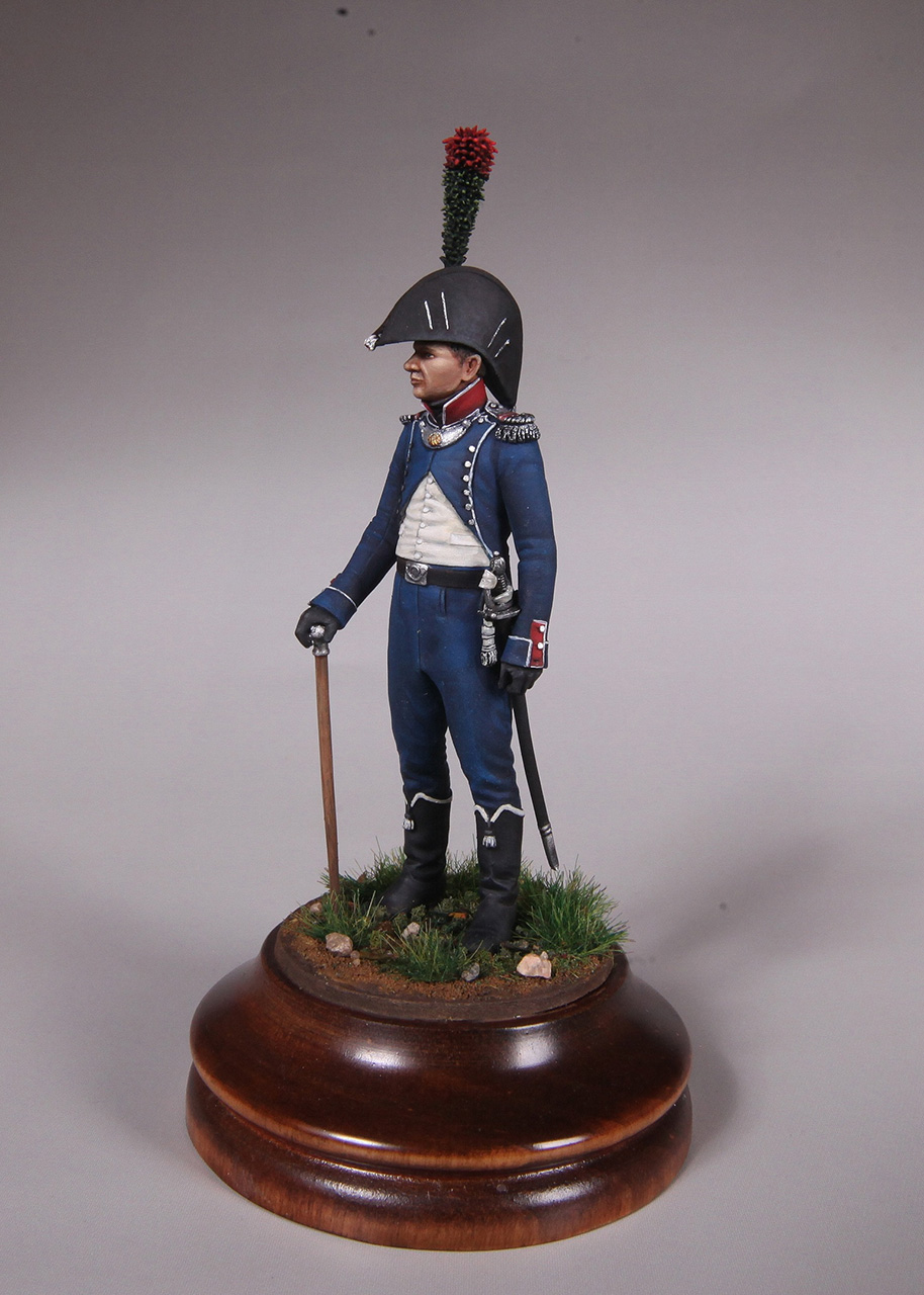 Figures: Officer, French ligth infantry, 1812, photo #6