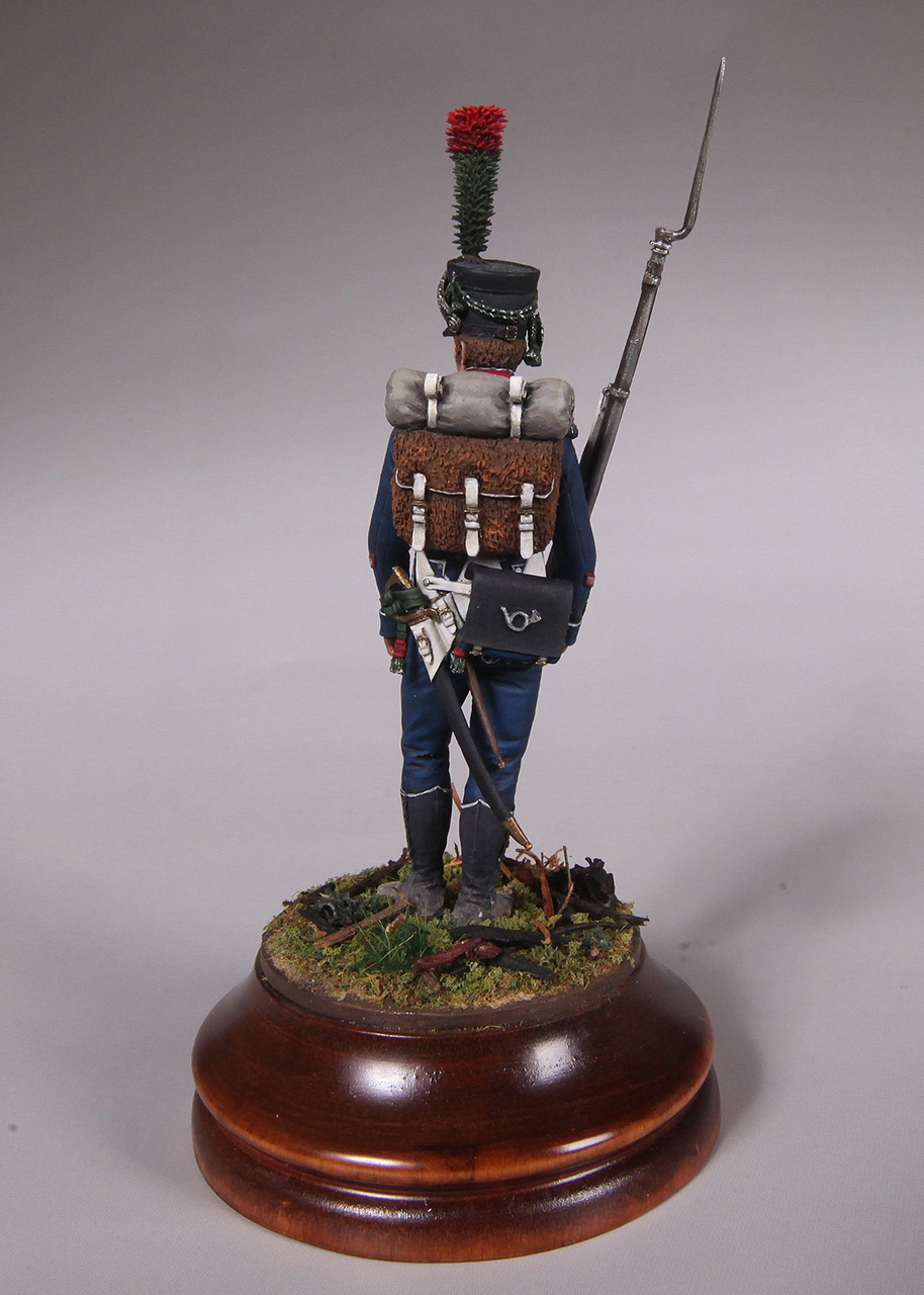 Figures: Sergeant, centre company, 15th light infantry, 1812, photo #8
