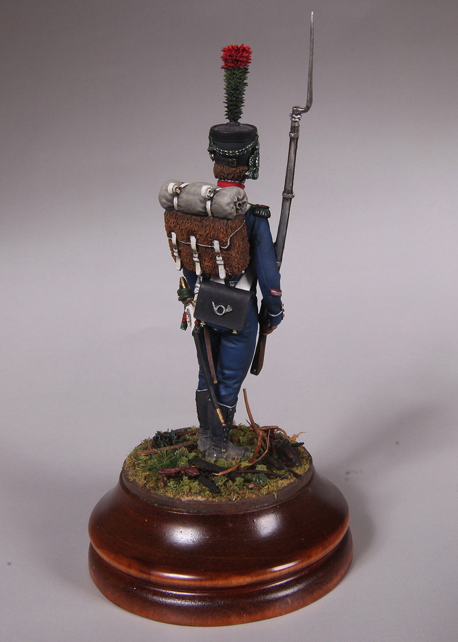 Figures: Sergeant, centre company, 15th light infantry, 1812, photo #9
