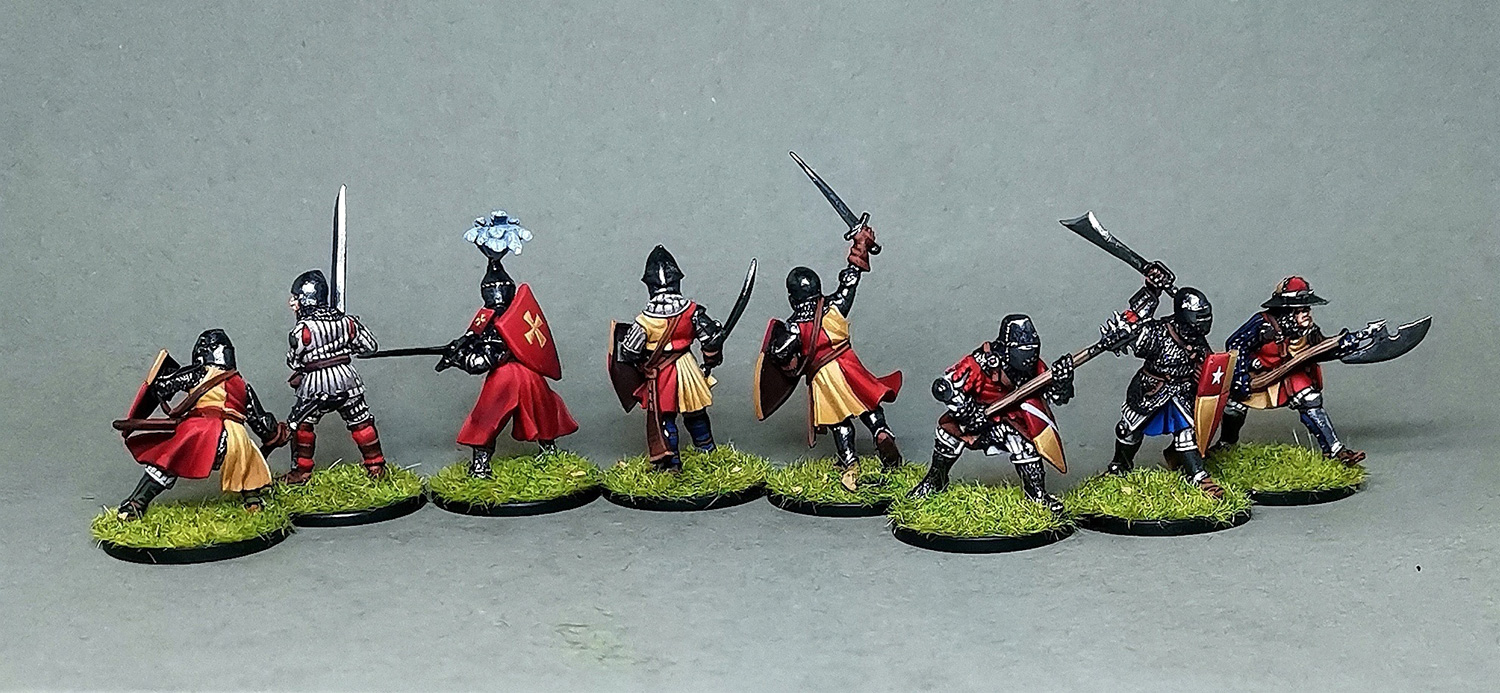 Figures: Men of Sir John de Vere, Crecy 1346, photo #5