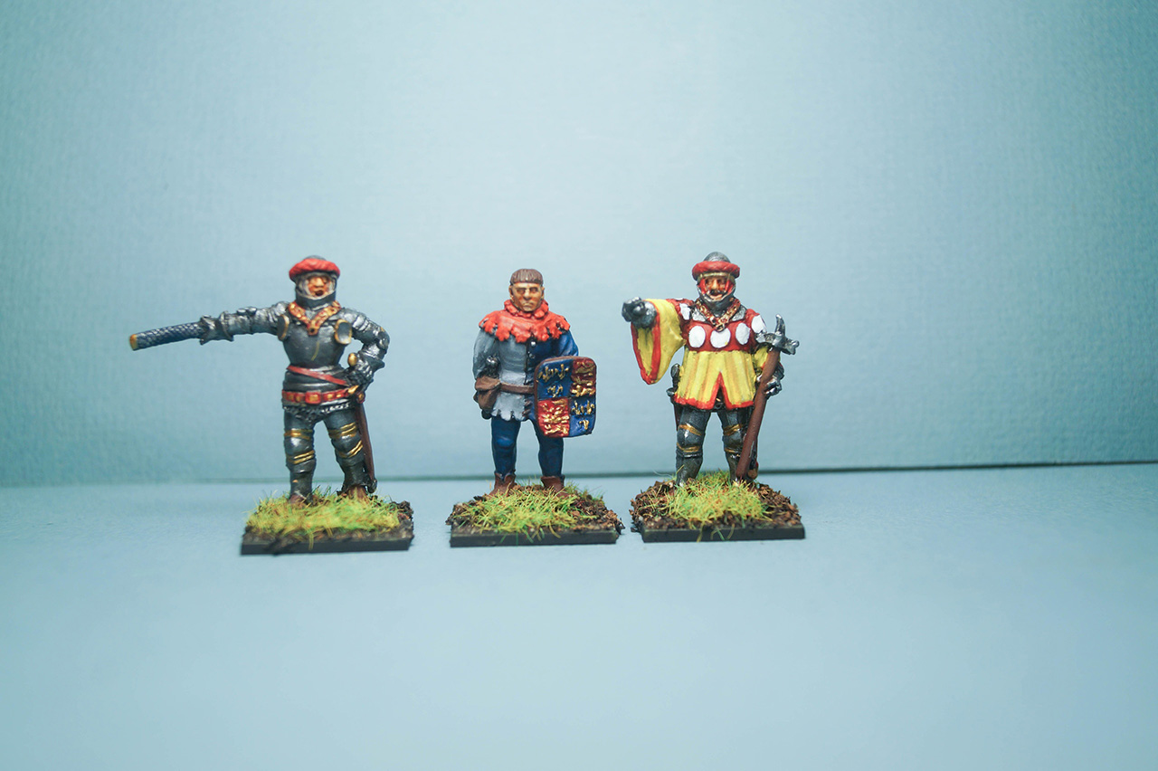 Figures: English commanders. 100-years war, photo #7