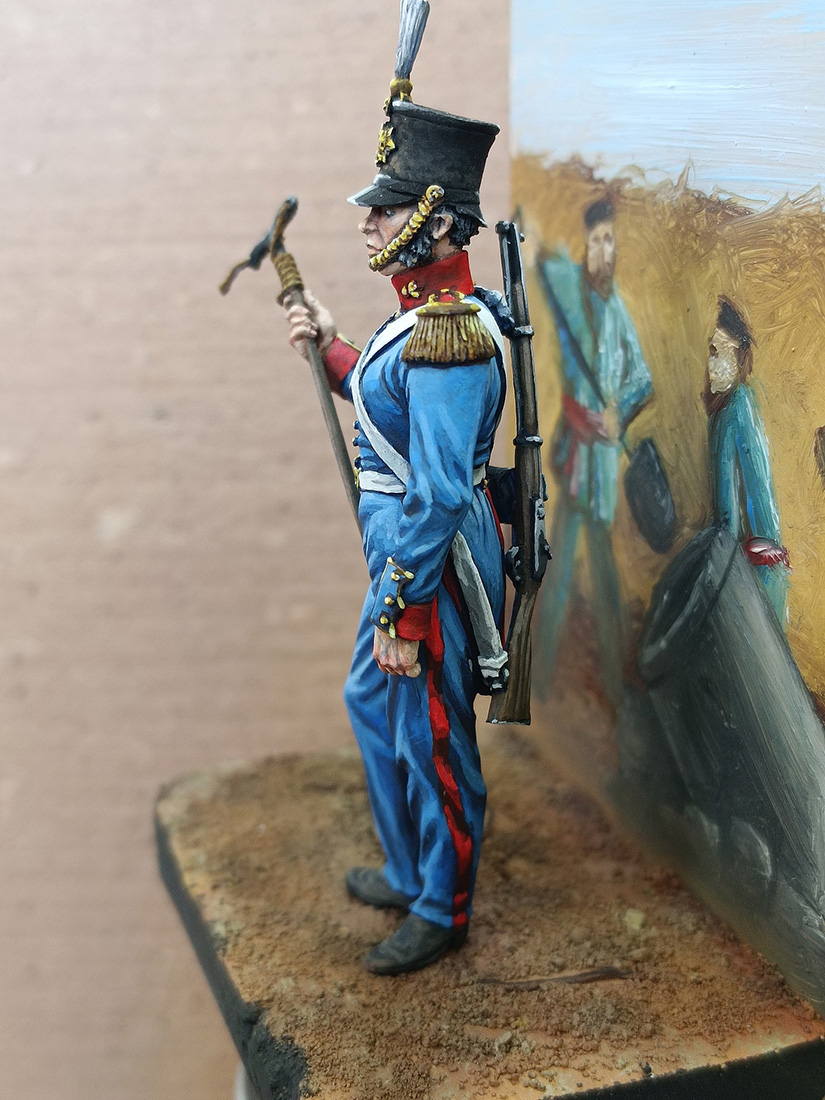 Figures: British artillery crewman, 1854-56, photo #3