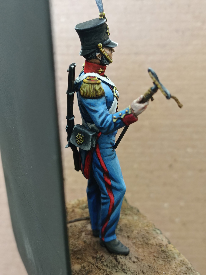 Figures: British artillery crewman, 1854-56, photo #5