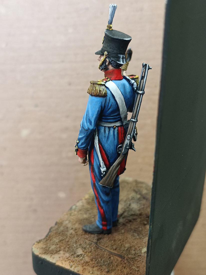 Figures: British artillery crewman, 1854-56, photo #6