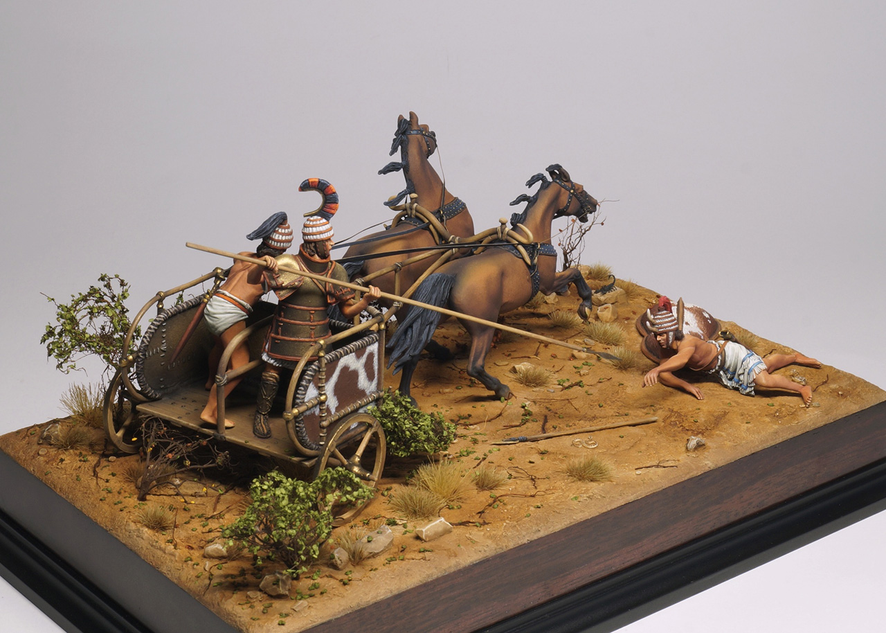 Dioramas and Vignettes: Mycenaean chariot, photo #4