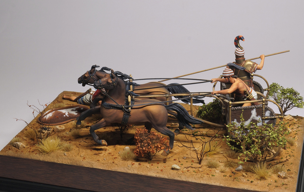 Dioramas and Vignettes: Mycenaean chariot, photo #6
