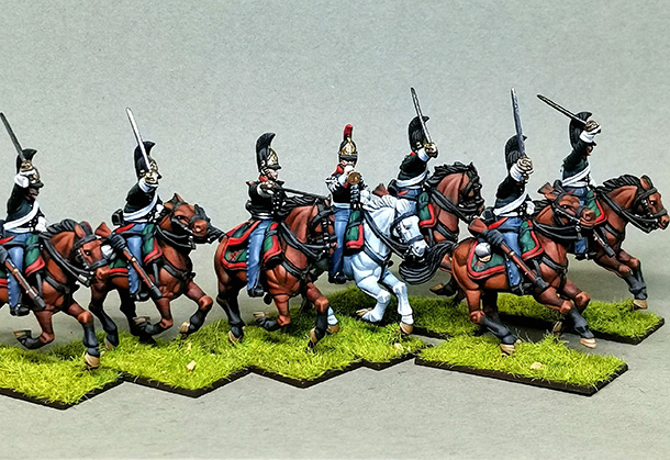 Figures: Russian dragoons