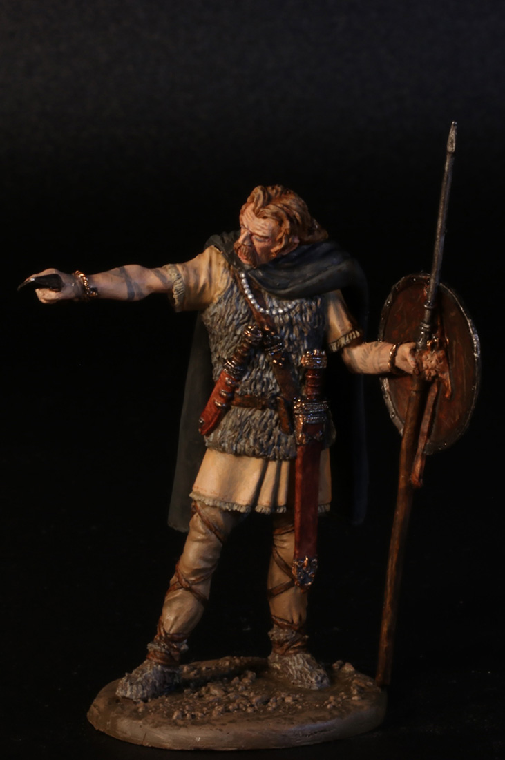 Figures: Frank warrior, 5-6th AD, photo #1