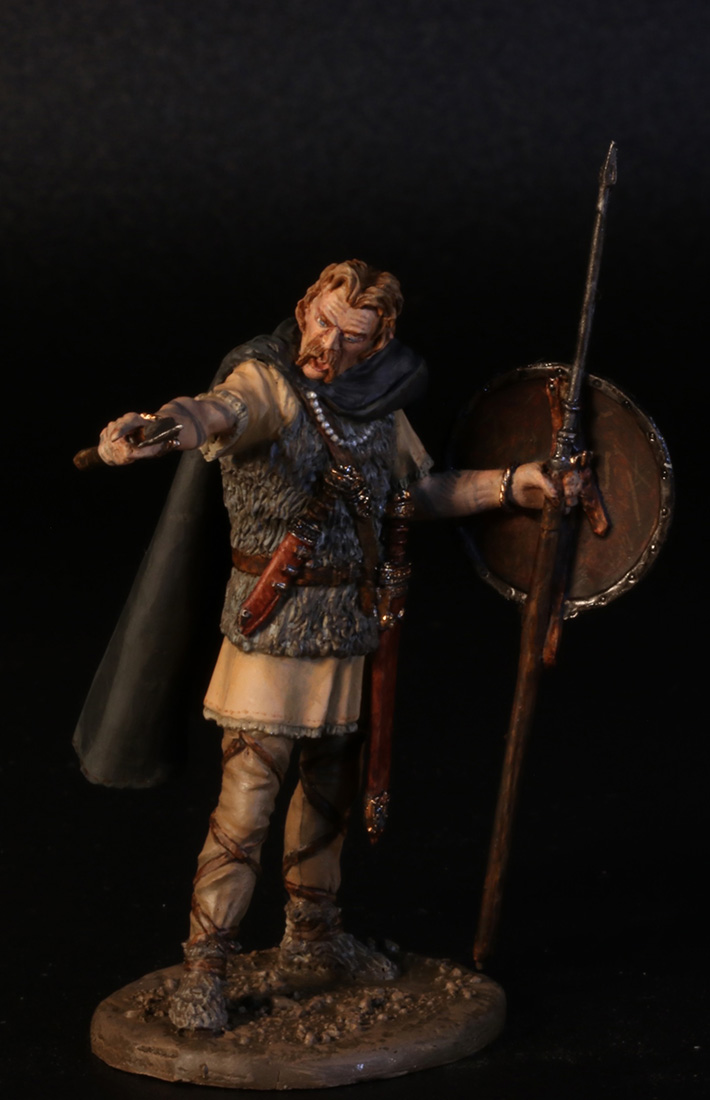 Figures: Frank warrior, 5-6th AD, photo #2