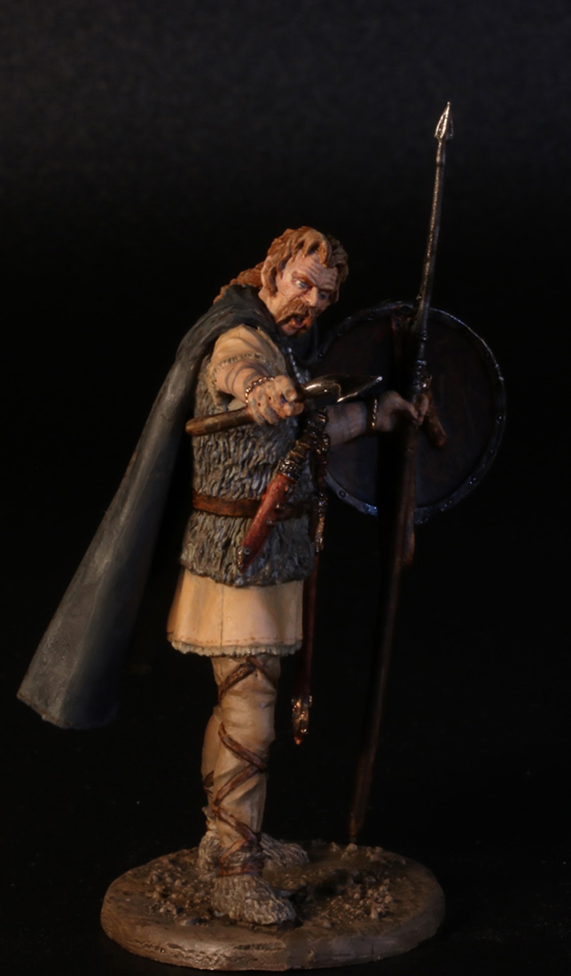 Figures: Frank warrior, 5-6th AD, photo #3