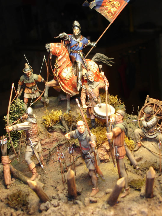 Dioramas and Vignettes: English archers, 1415, photo #2