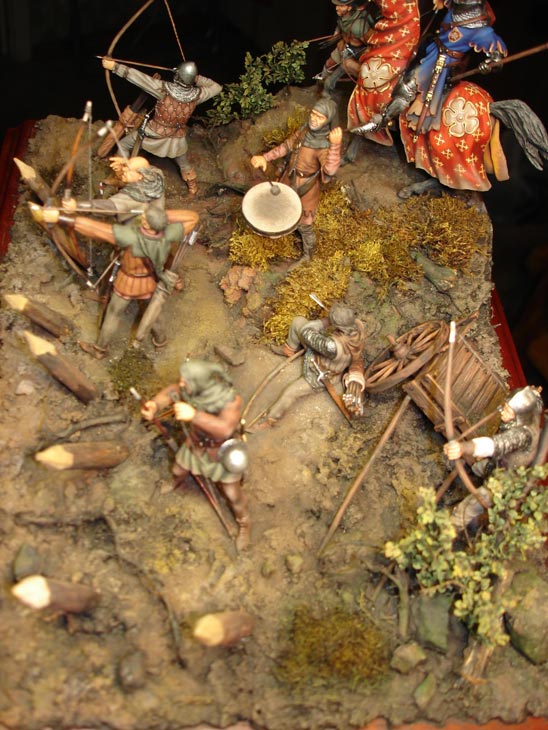Dioramas and Vignettes: English archers, 1415, photo #3