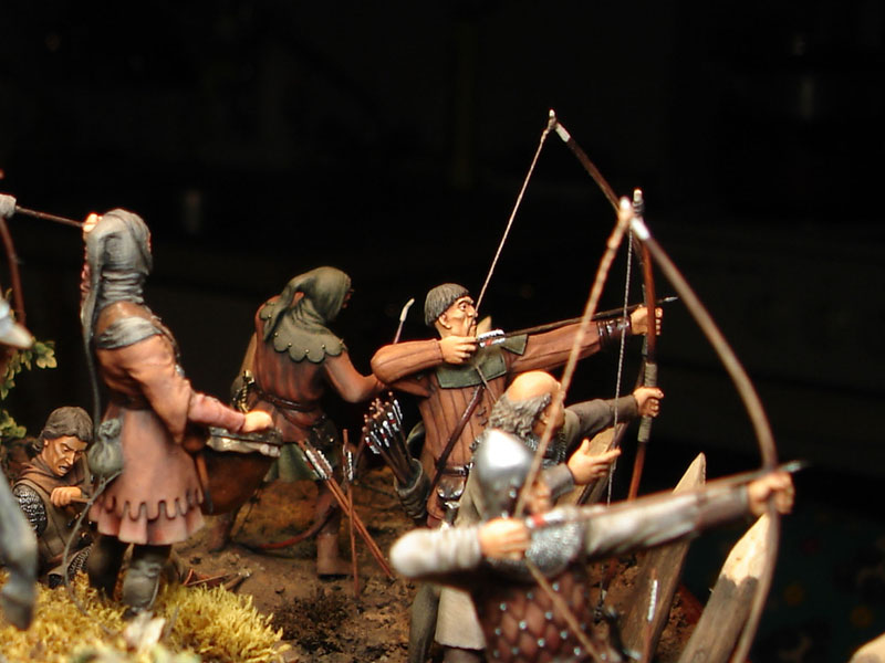 Dioramas and Vignettes: English archers, 1415, photo #4