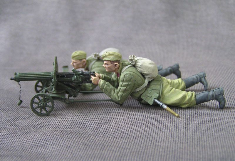 Figures: Soviet machine gunners, photo #2