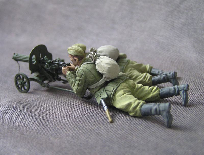 Figures: Soviet machine gunners, photo #3