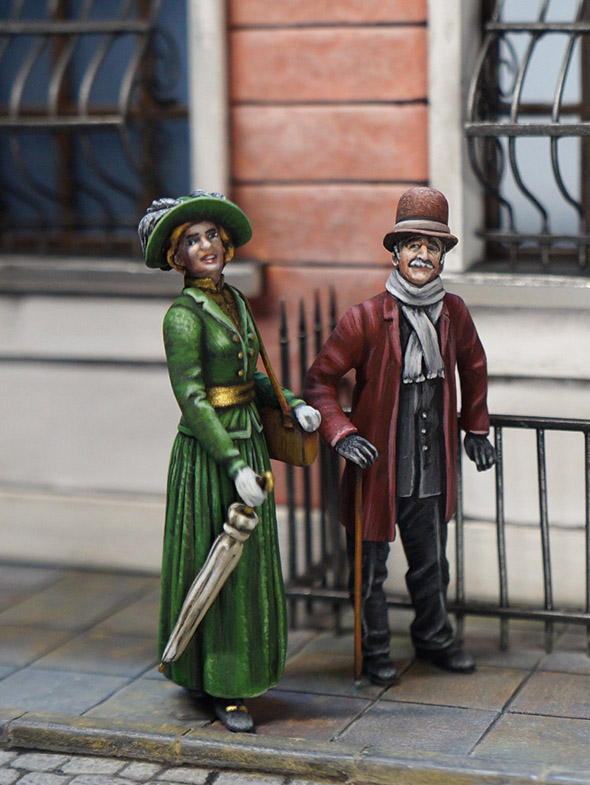 Dioramas and Vignettes: Baker Street 221b, photo #10