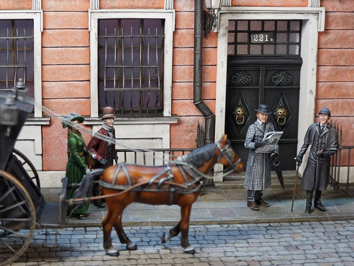 Dioramas and Vignettes: Baker Street 221b, photo #4