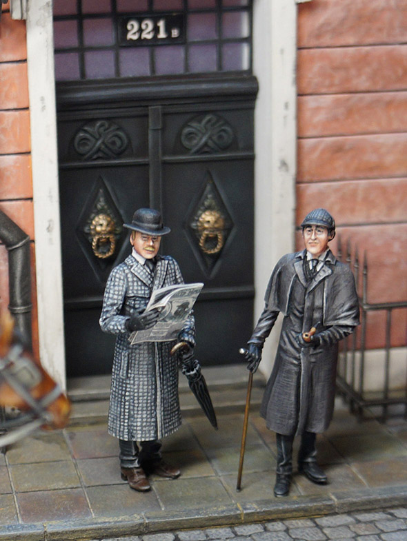 Dioramas and Vignettes: Baker Street 221b, photo #9
