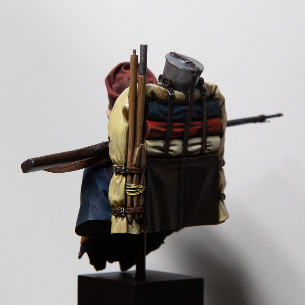 Figures: Private, 3rd zouaves, 1914, photo #5