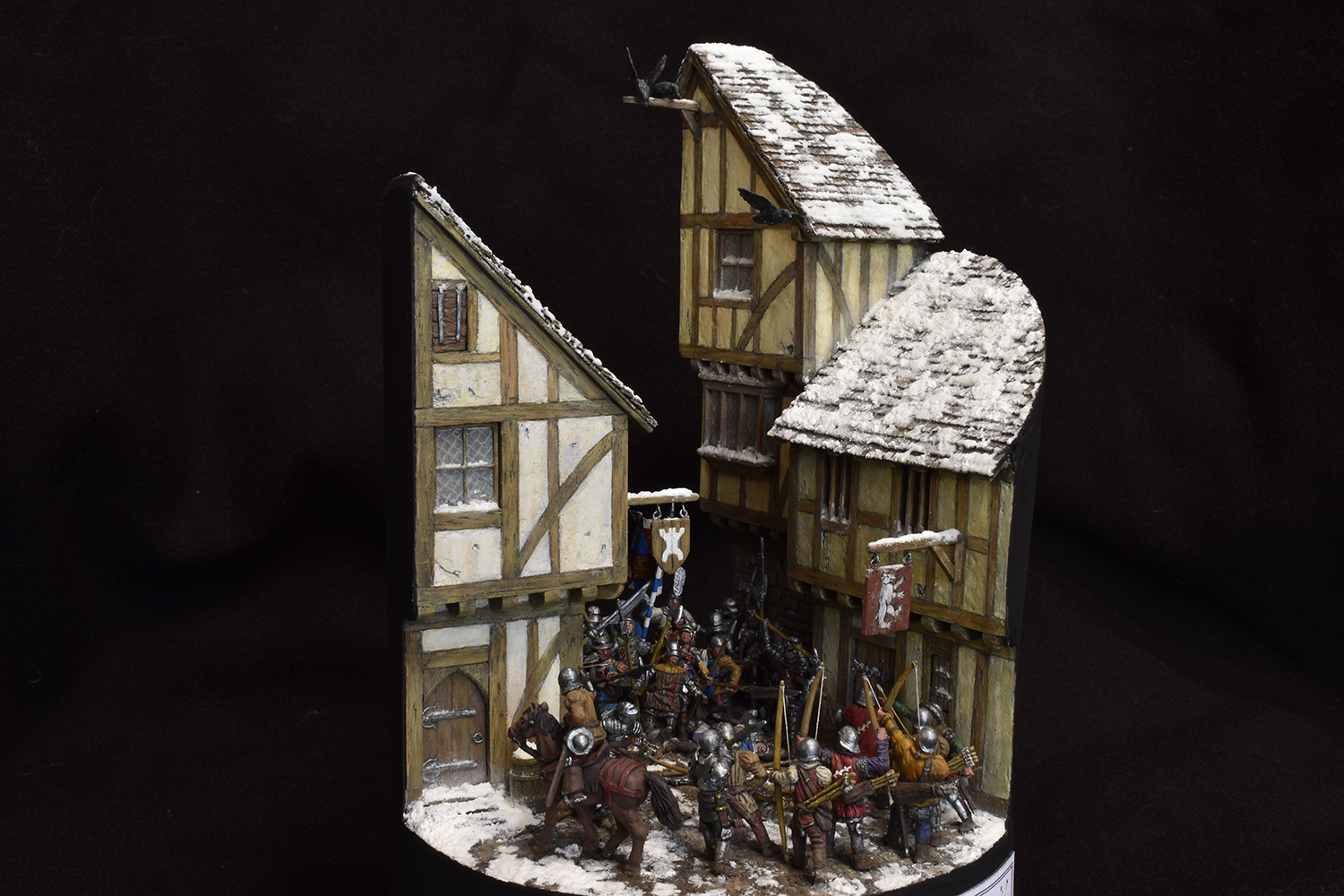 Диорамы и виньетки: Вторая битва при Сент-Олбансе 17 февраля 1461г, фото #1