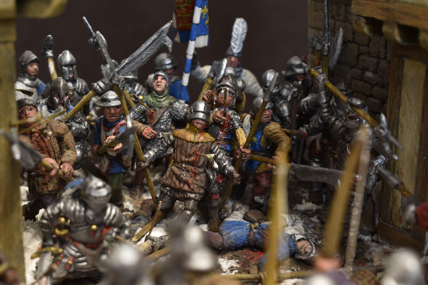 Диорамы и виньетки: Вторая битва при Сент-Олбансе 17 февраля 1461г, фото #10