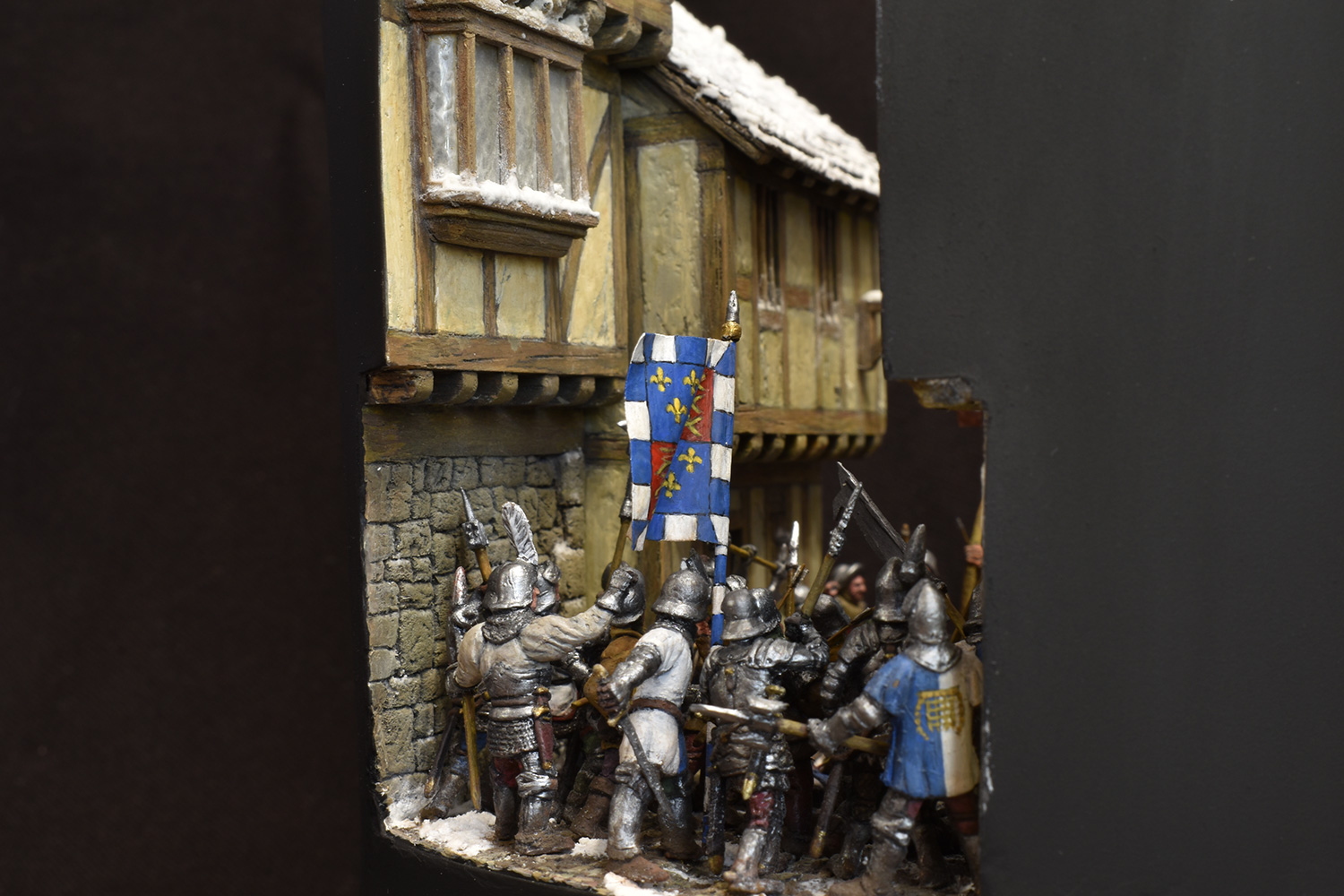 Диорамы и виньетки: Вторая битва при Сент-Олбансе 17 февраля 1461г, фото #13