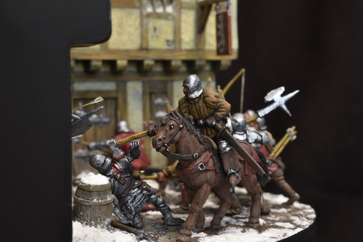 Диорамы и виньетки: Вторая битва при Сент-Олбансе 17 февраля 1461г, фото #14