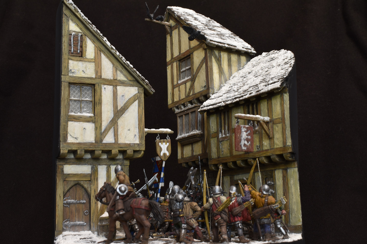 Диорамы и виньетки: Вторая битва при Сент-Олбансе 17 февраля 1461г, фото #16