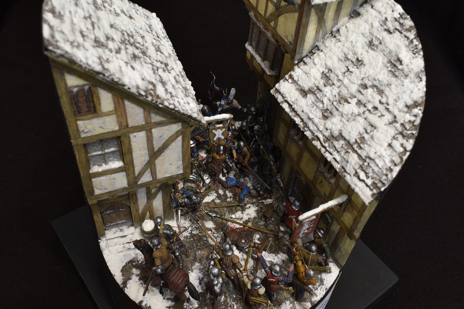 Диорамы и виньетки: Вторая битва при Сент-Олбансе 17 февраля 1461г, фото #2