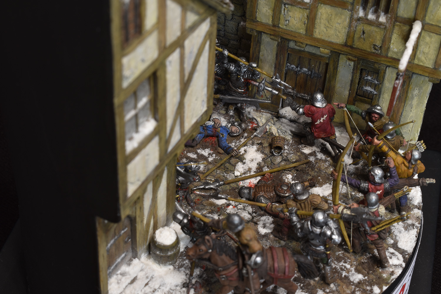 Диорамы и виньетки: Вторая битва при Сент-Олбансе 17 февраля 1461г, фото #3