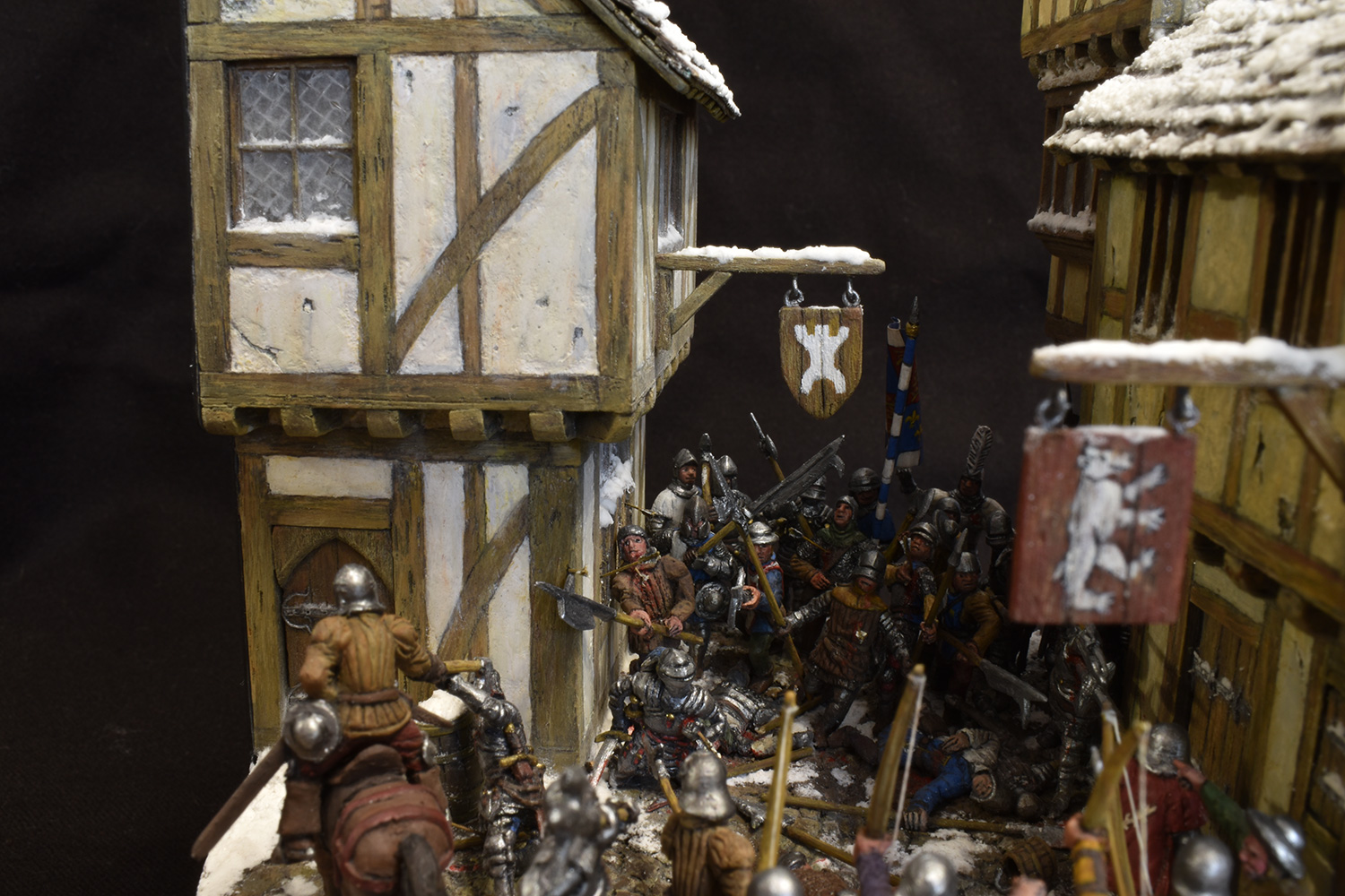 Диорамы и виньетки: Вторая битва при Сент-Олбансе 17 февраля 1461г, фото #5