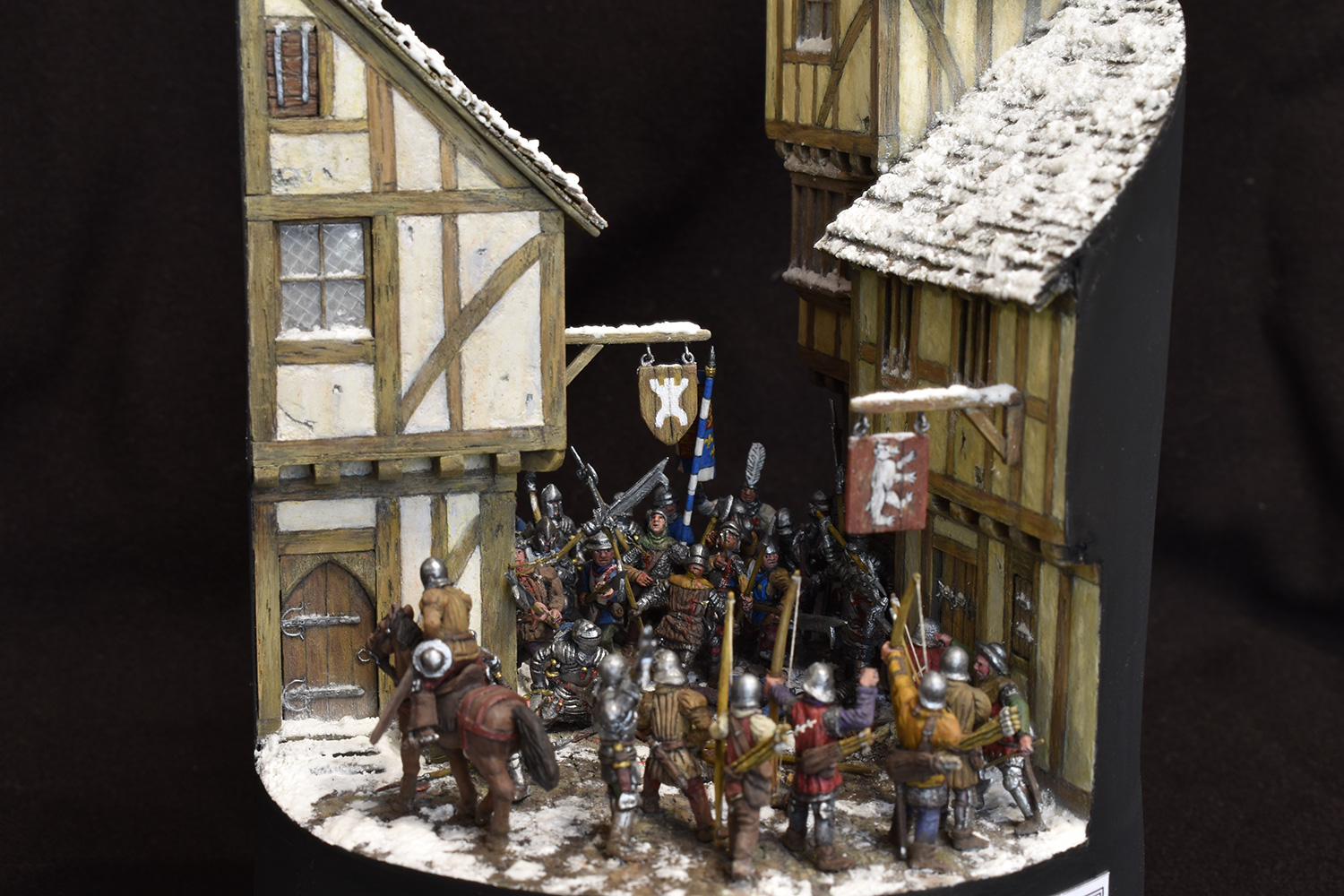 Диорамы и виньетки: Вторая битва при Сент-Олбансе 17 февраля 1461г, фото #6