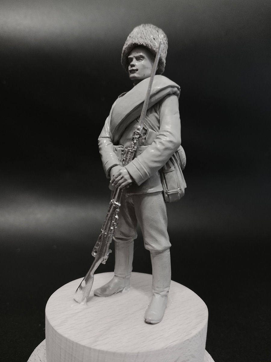 Sculpture: NCO, Eastern Siberian rifles, 1904, photo #6