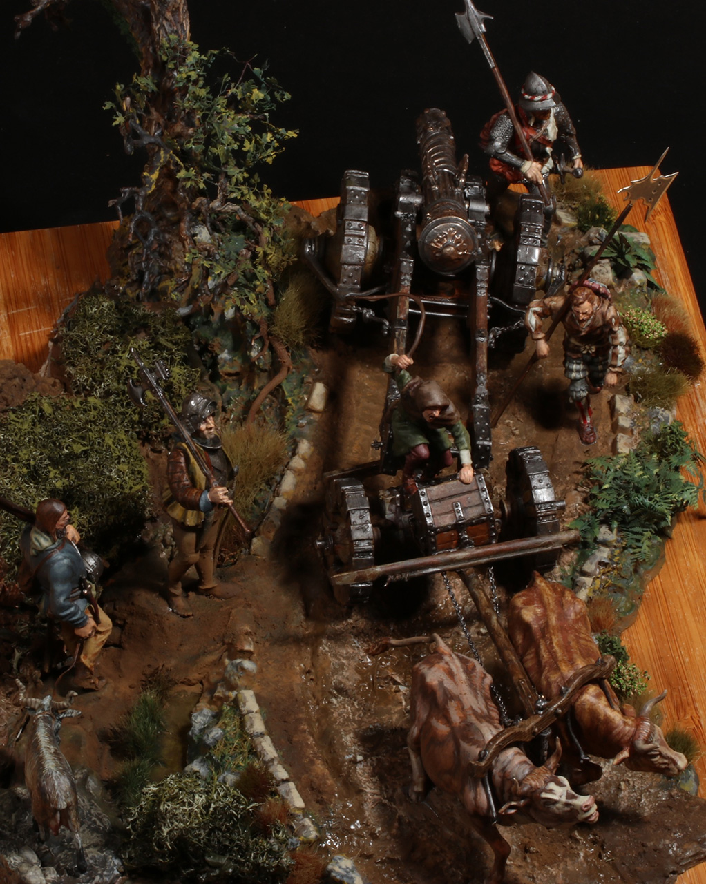 Dioramas and Vignettes: Landsknechts' artillery carriage, photo #10