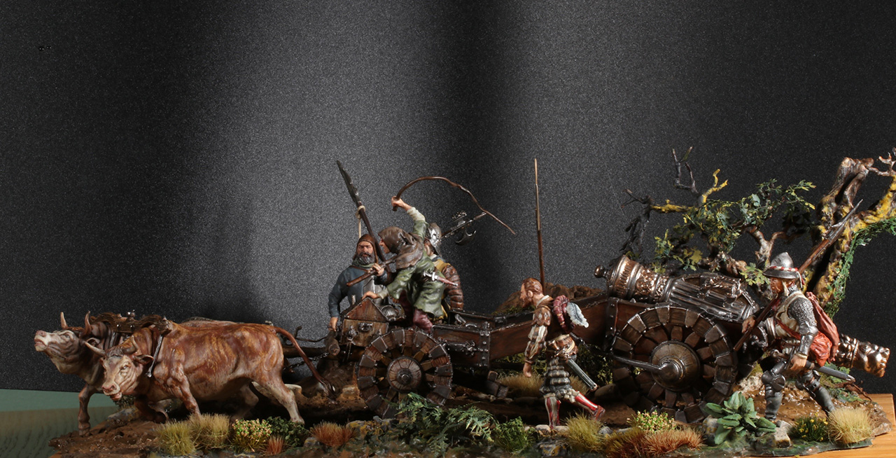 Dioramas and Vignettes: Landsknechts' artillery carriage, photo #4