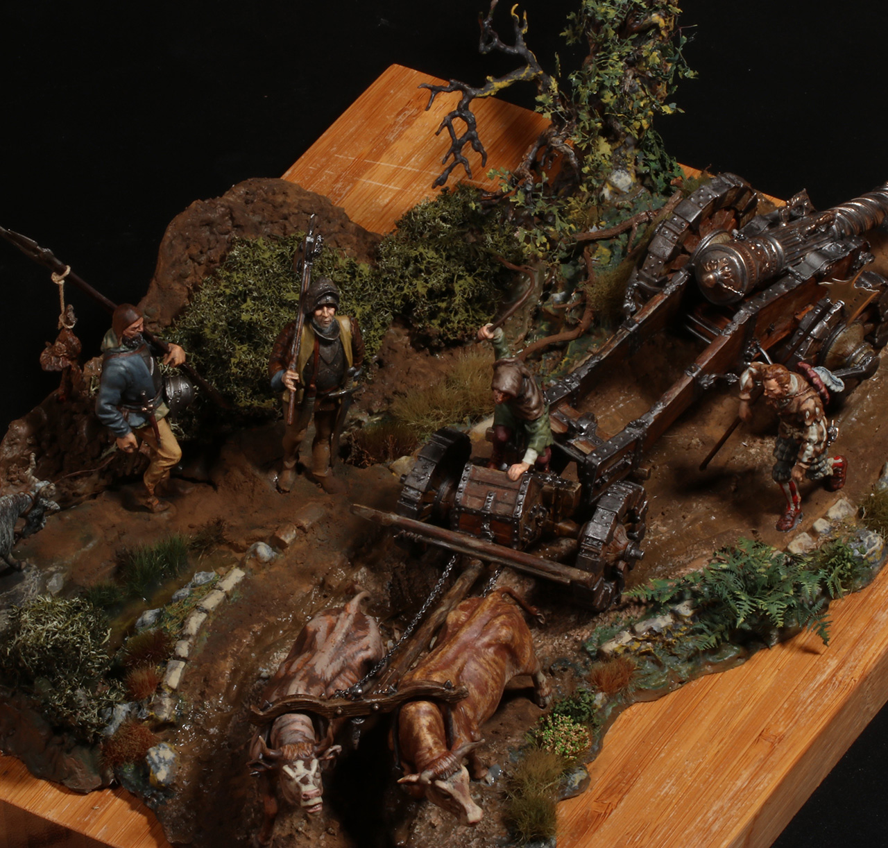 Dioramas and Vignettes: Landsknechts' artillery carriage, photo #7
