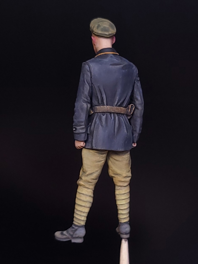 Figures: Red Army armored car crewman, 1920, photo #5