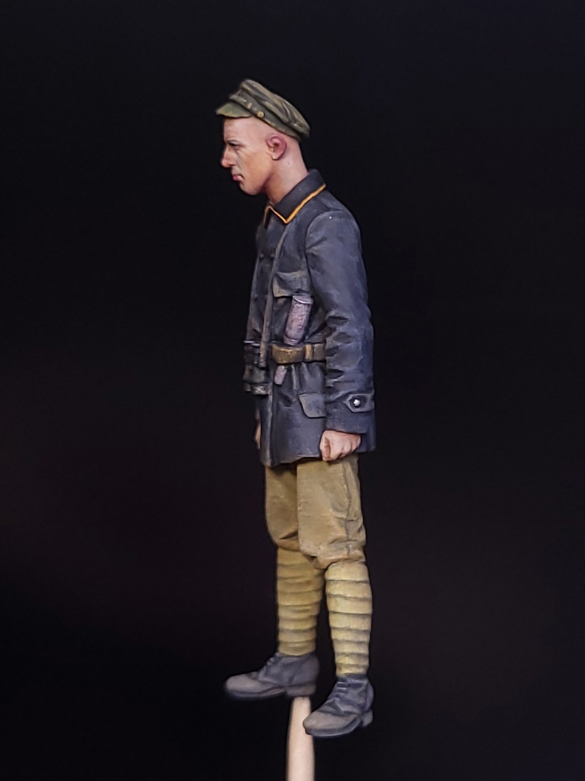Figures: Red Army armored car crewman, 1920, photo #8