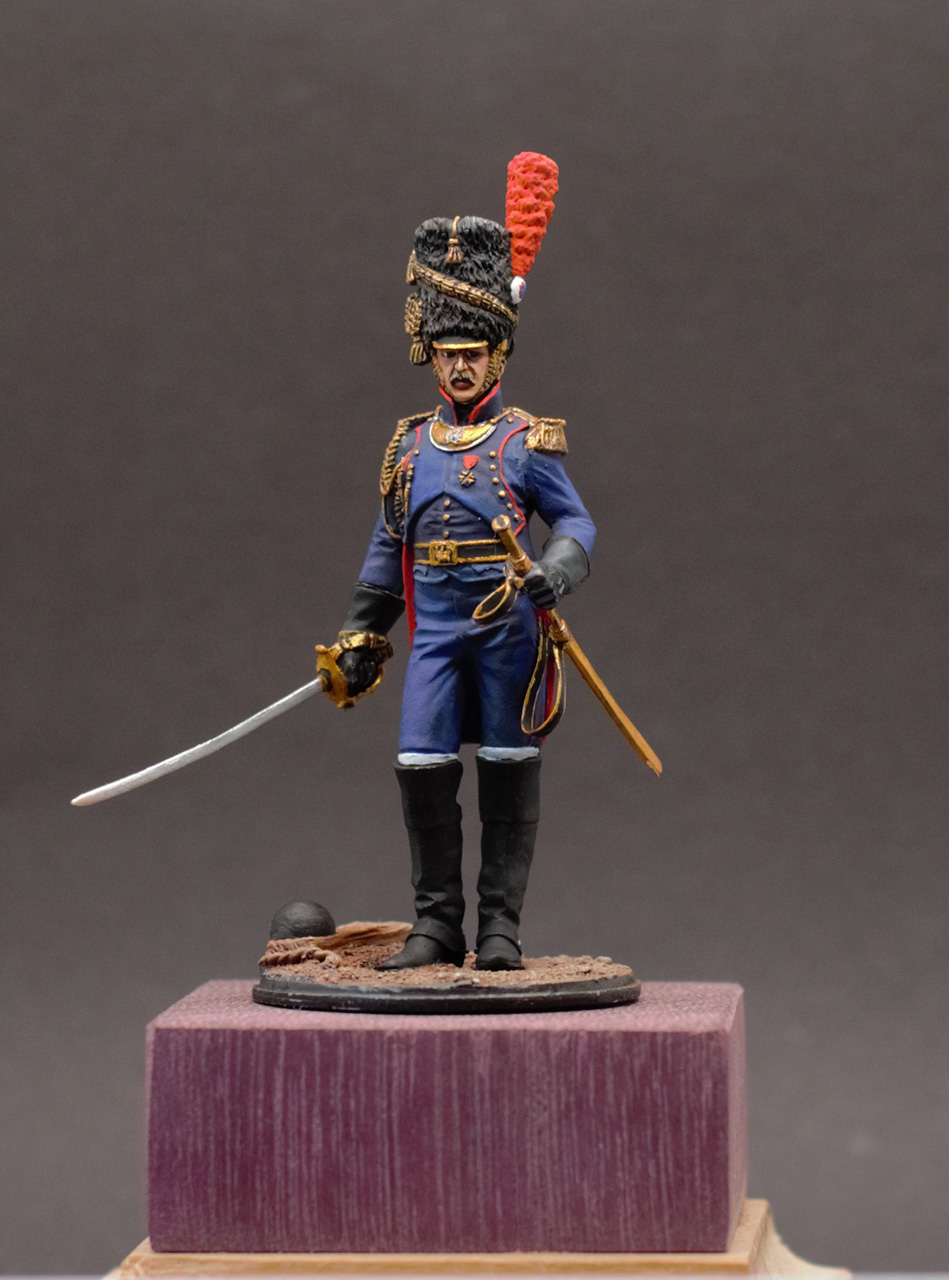 Figures: Officer, foot artillery of Emperor's Guard, photo #1