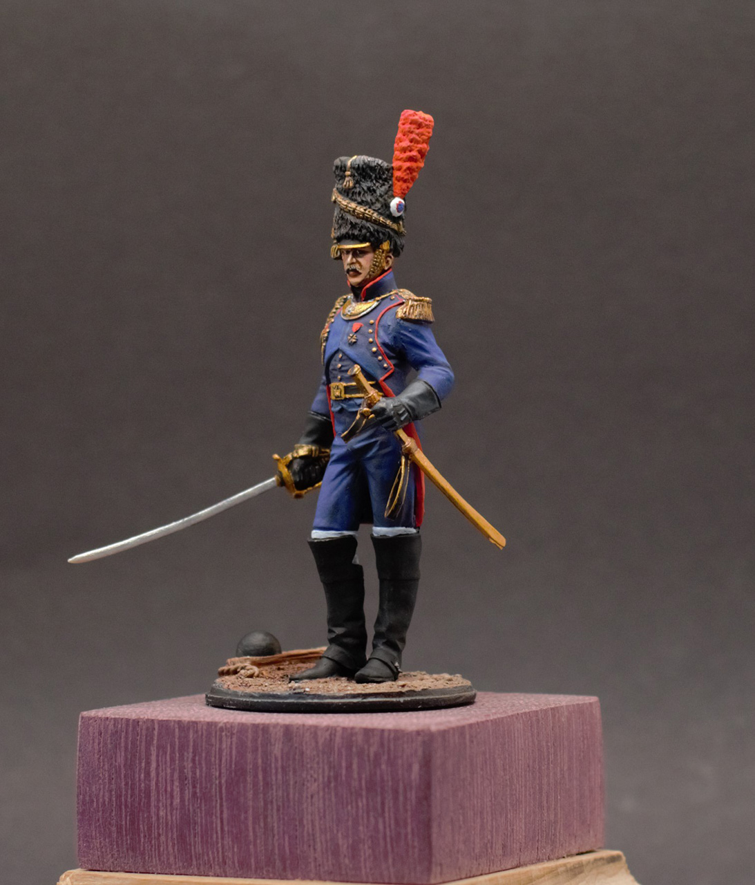Figures: Officer, foot artillery of Emperor's Guard, photo #2
