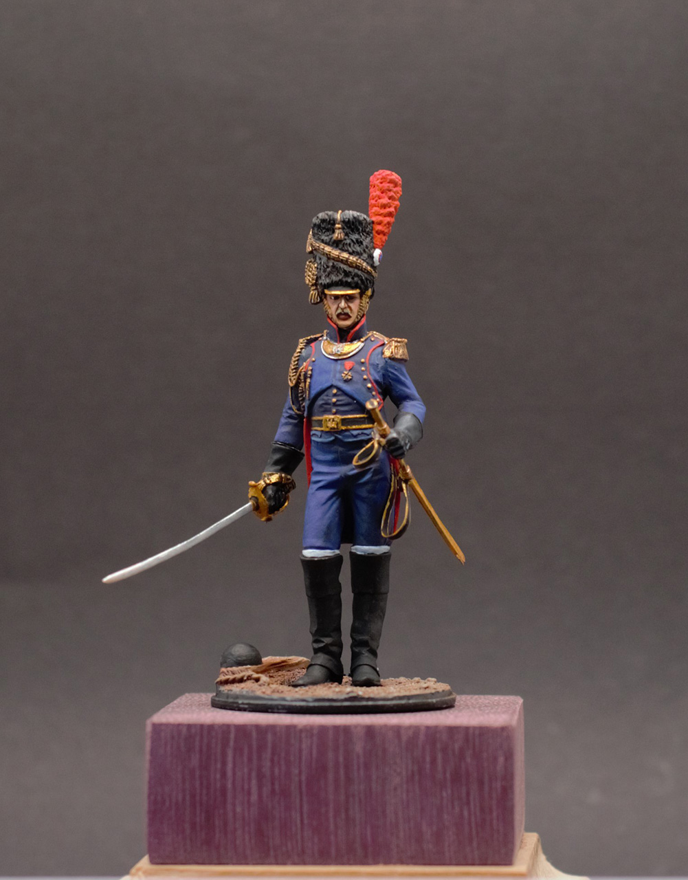 Figures: Officer, foot artillery of Emperor's Guard, photo #8