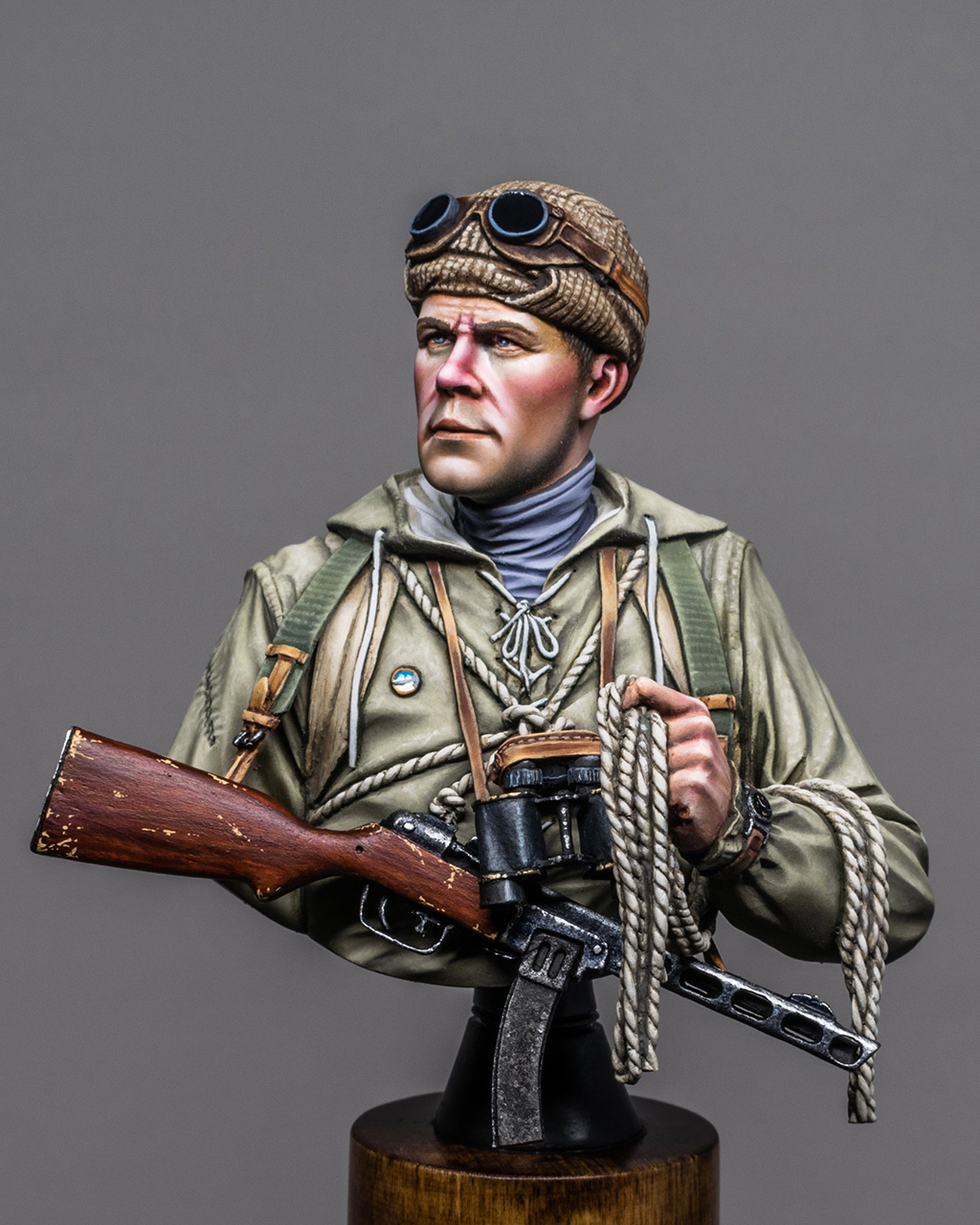 Figures: Soviet mountain trooper, WW2, photo #2