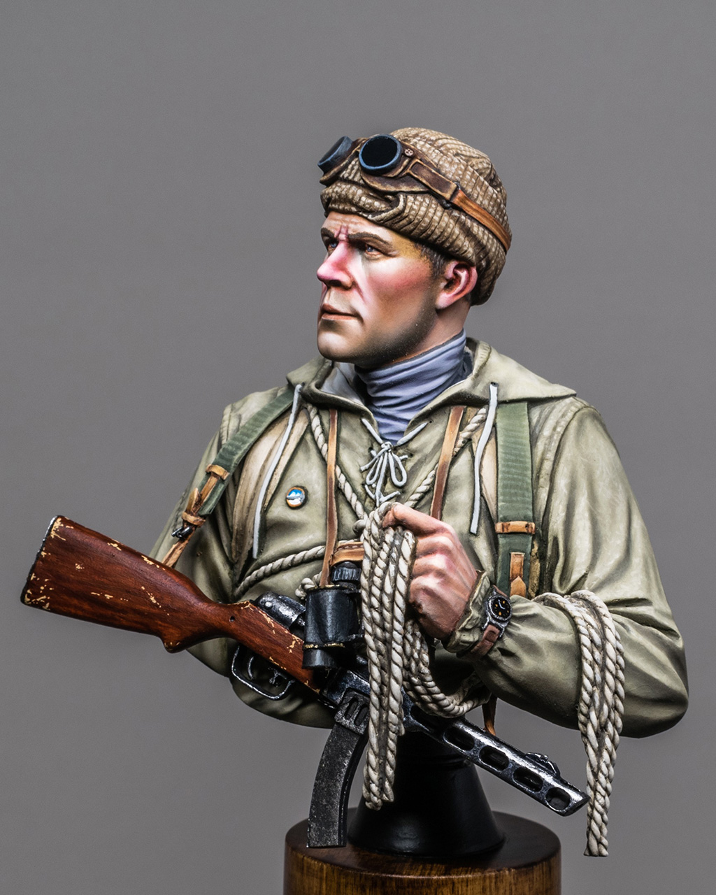 Figures: Soviet mountain trooper, WW2, photo #3
