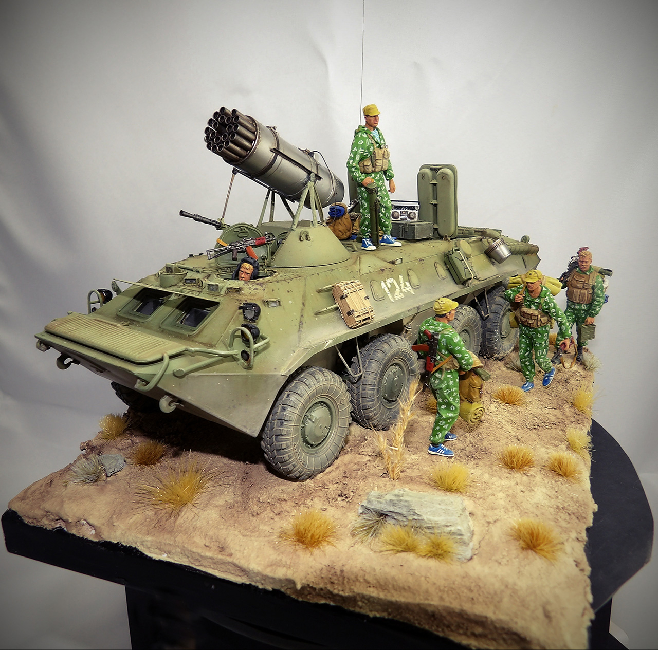 Диорамы и виньетки: Егеря выходят на охоту, фото #10