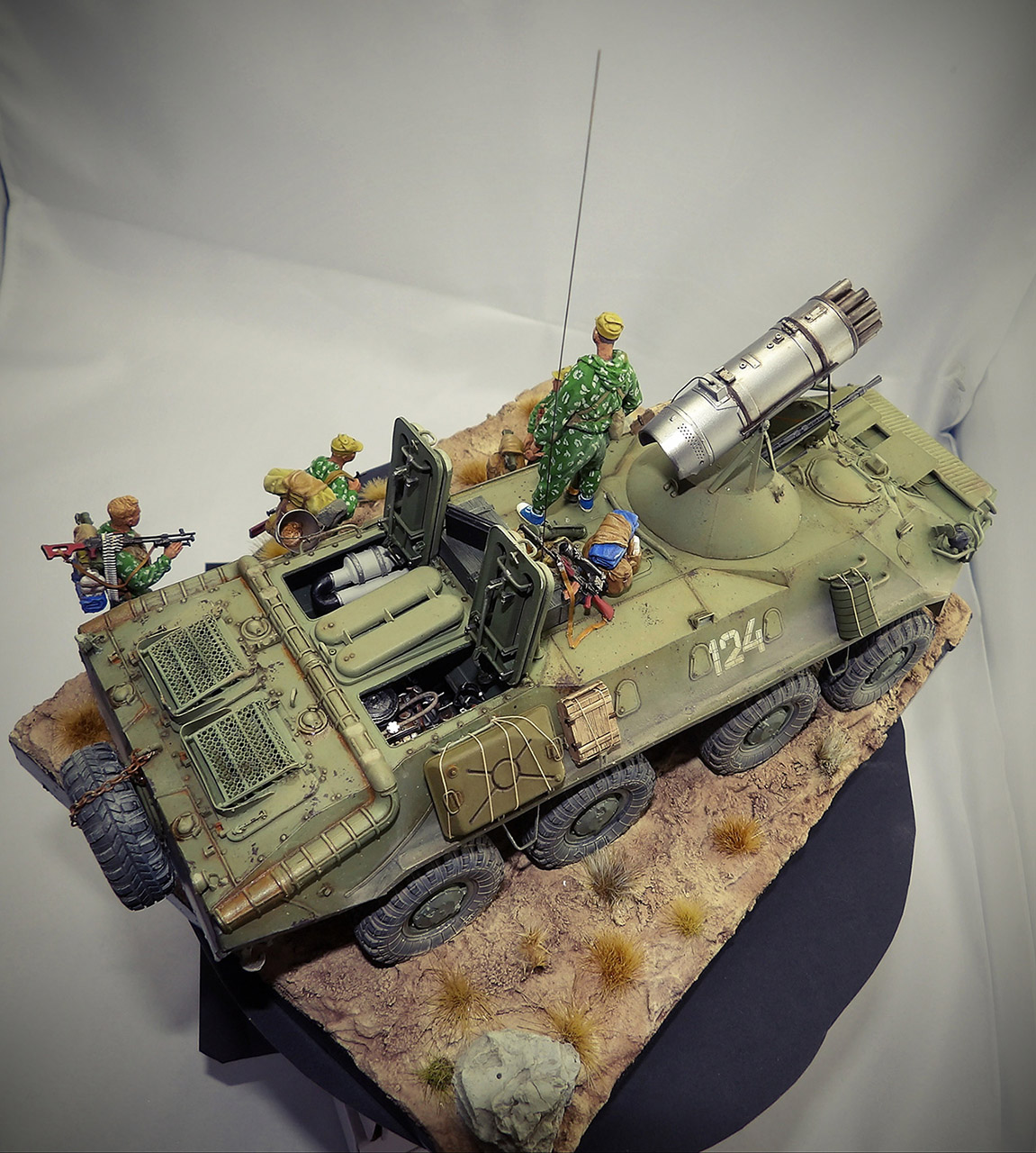 Диорамы и виньетки: Егеря выходят на охоту, фото #12