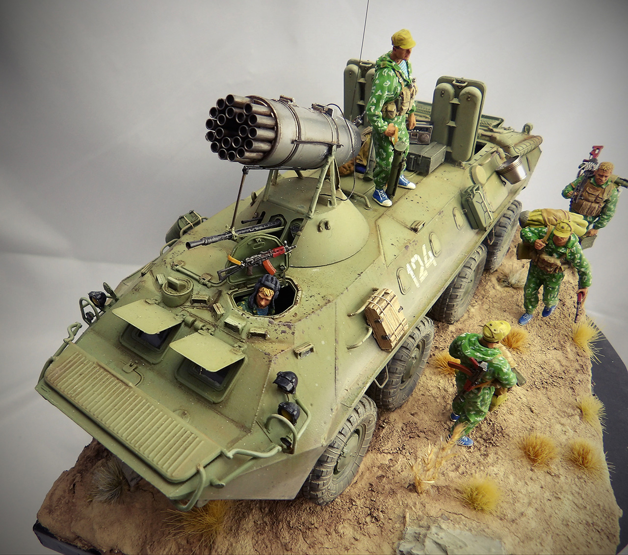 Диорамы и виньетки: Егеря выходят на охоту, фото #13