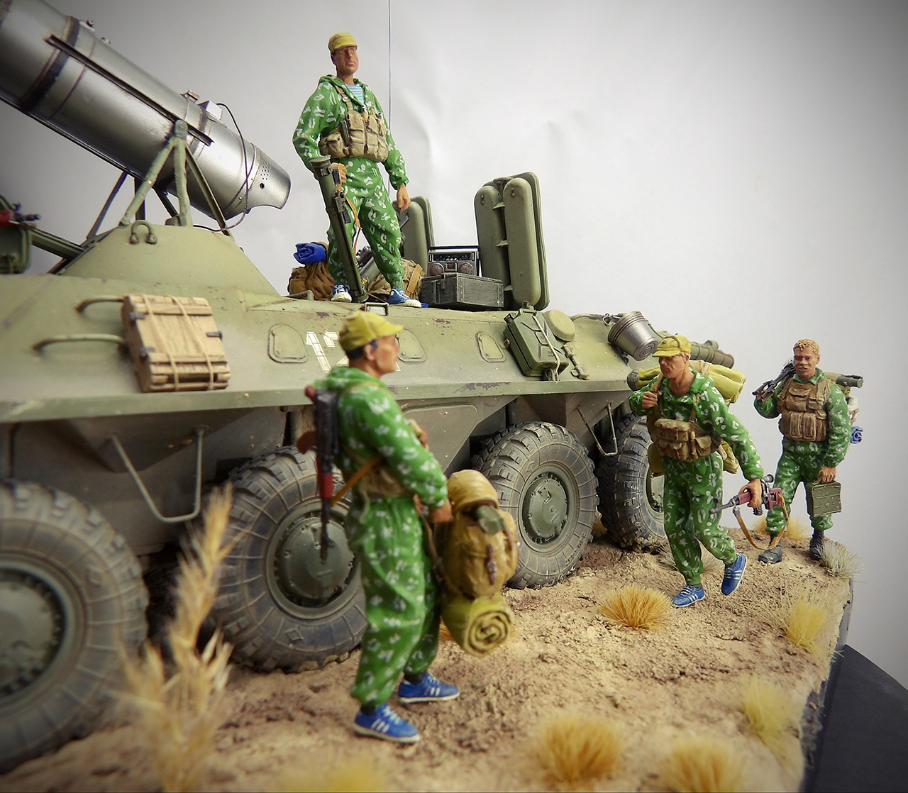 Диорамы и виньетки: Егеря выходят на охоту, фото #14