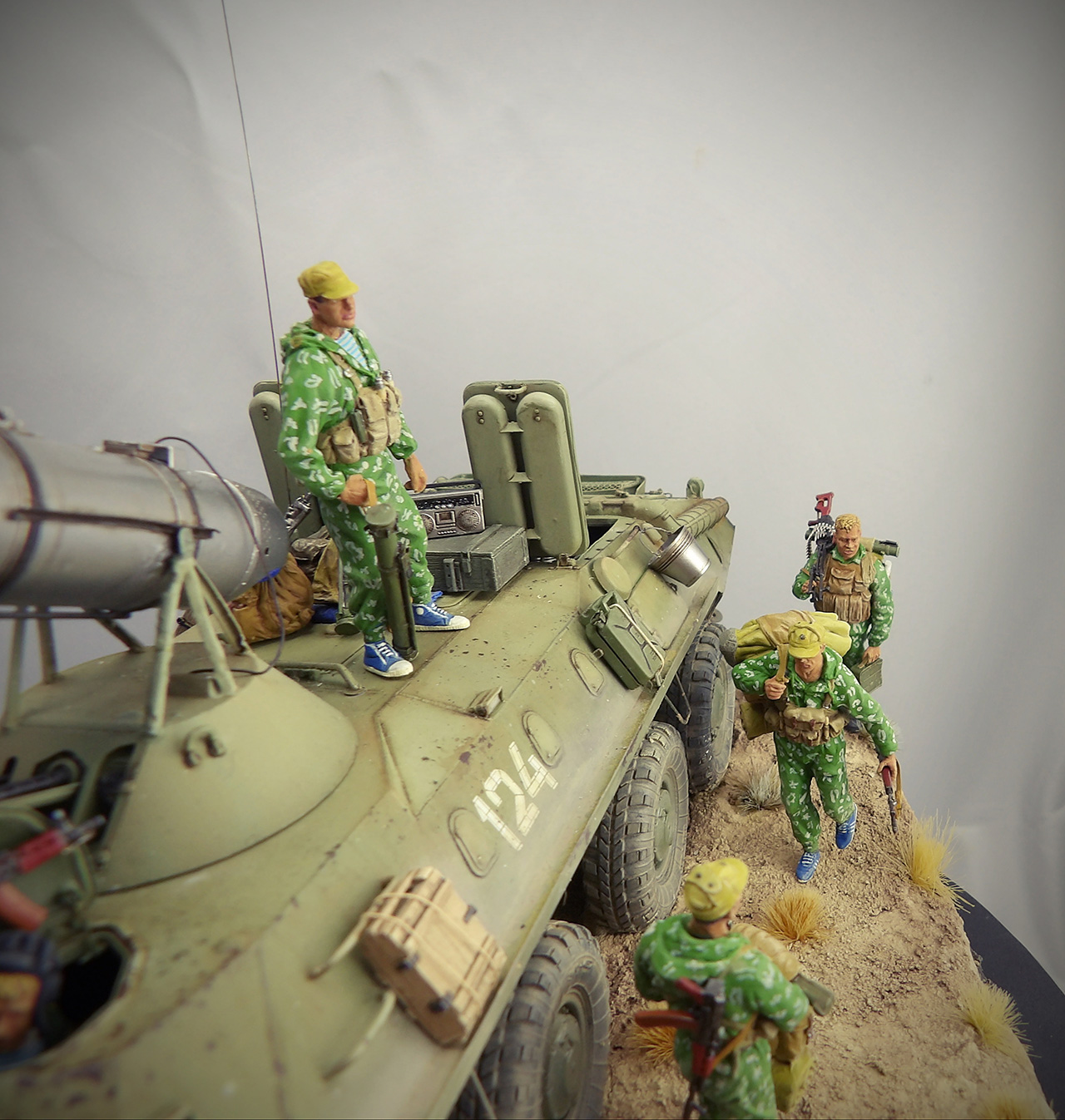 Диорамы и виньетки: Егеря выходят на охоту, фото #15