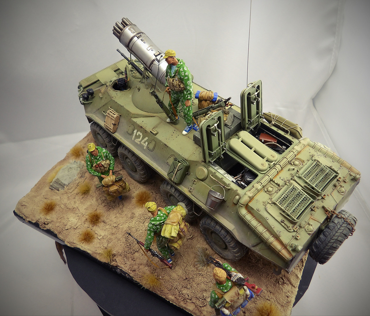 Диорамы и виньетки: Егеря выходят на охоту, фото #16