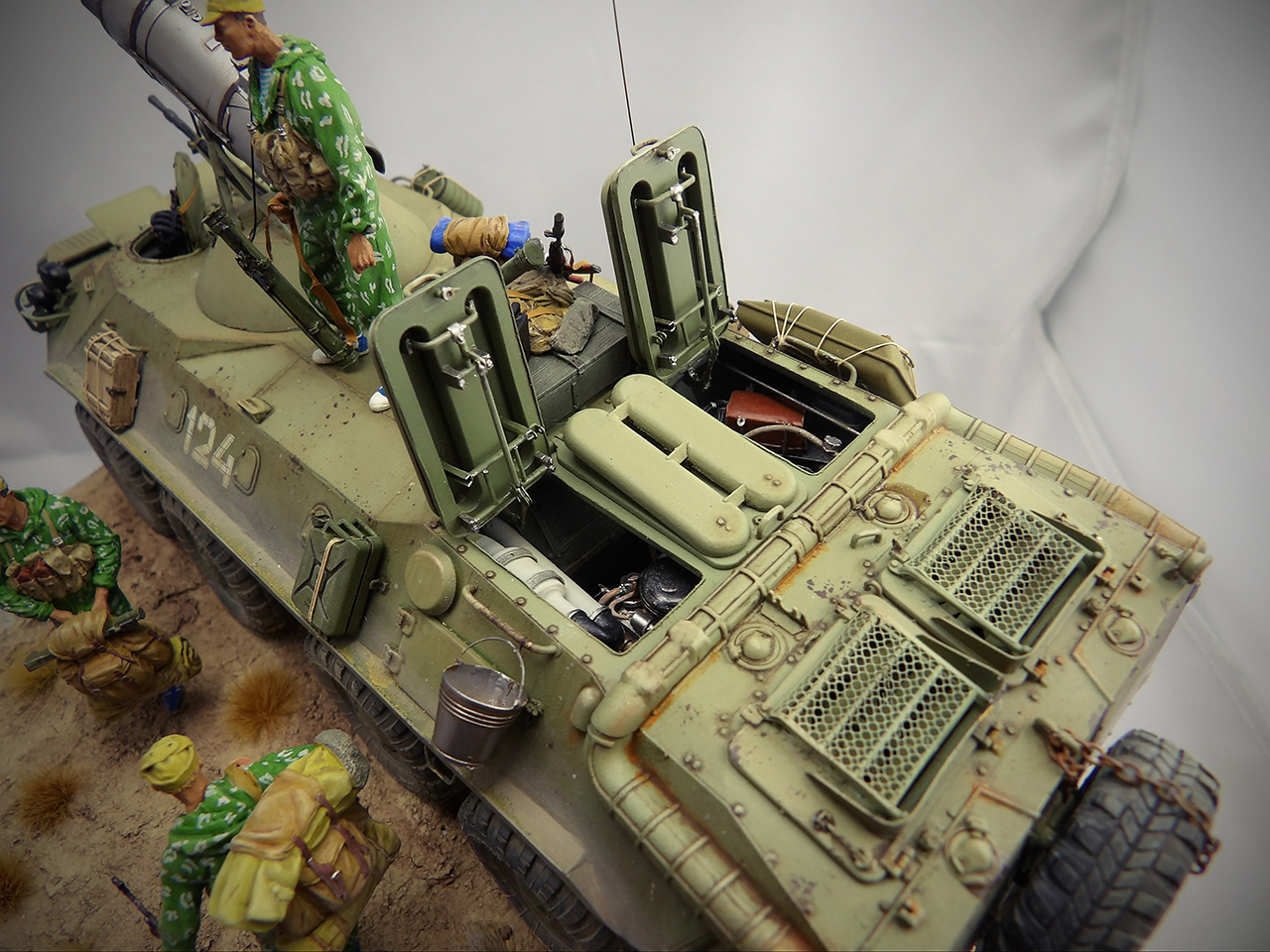 Диорамы и виньетки: Егеря выходят на охоту, фото #18